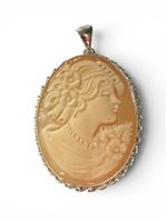 Colgante Mandile 1922 Mujer Cammei  in Plata Conchiglia 2MCICM236.3 - 2MCICM236.3